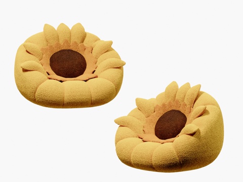 Modern Children Sunflower Beanbag