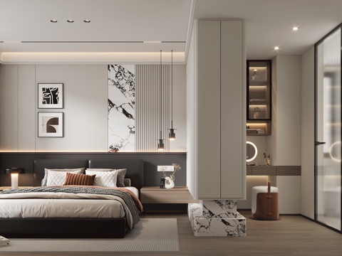 Modern Master Bedroom