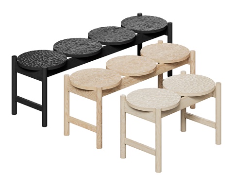 New Chinese wooden stool