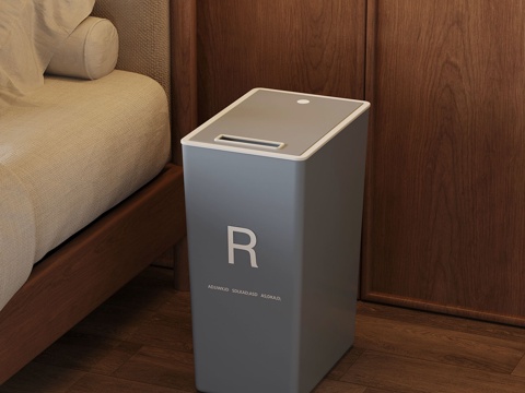 Modern Trash Bin Bedroom Trash Bin