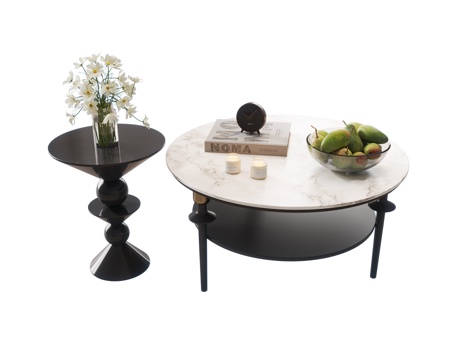 Modern Italian Coffee Table Round Coffee Table Marble Coffee Table Alphabet Coffee Table Coffee Table Combination