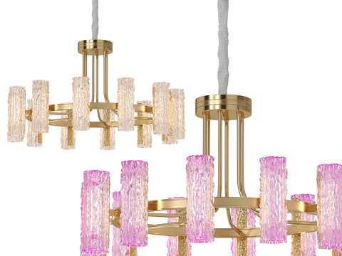 Modern Affordable Luxury Style Inverno Crystal Chandelier