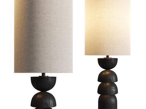 Neo-Chinese Style Aska Small Table Lamp