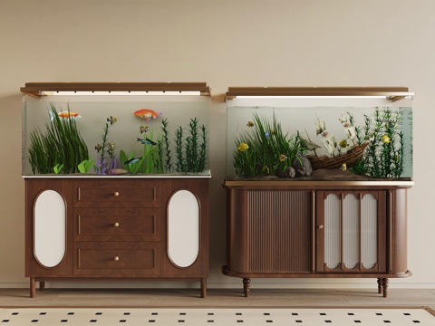 Modern fish tank