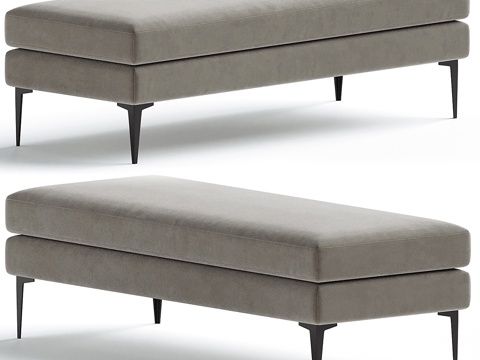 Modern Andes sofa stool