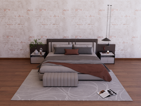 Bed combination fabric bed