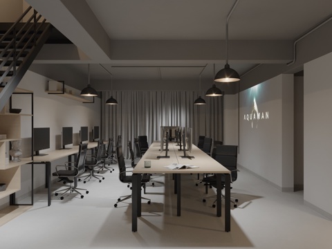 Modern office area