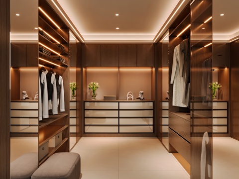 Modern Cloakroom