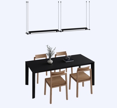 Modern Dining Table Modern Dining Table and Chair Combination Log Dining Table Chandelier