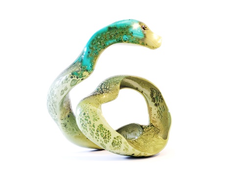 Sculpture Ornaments Jade Snake