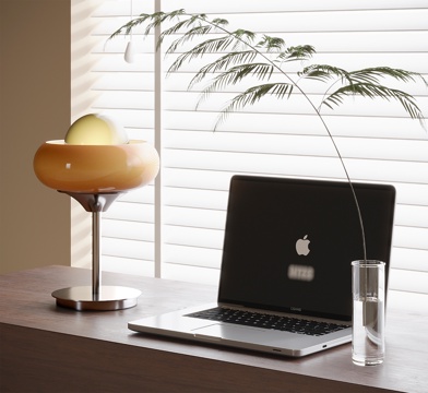 Modern desk lamp laptop