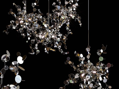 Modern wall decorative chandelier