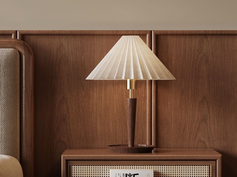 French Mid-century Style Table Lamp Bedside Lamp