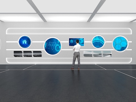 Culture Wall Enterprise Culture Wall Display Wall VR Exhibition Hall Campus Culture Classroom