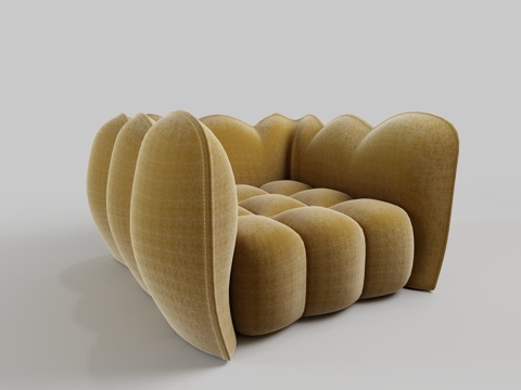 Modern Simple Sofa Pumpkin Sofa Single Sofa