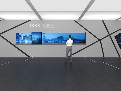 Culture Wall Enterprise Culture Wall Slide Track Screen VR Exhibition Hall Campus Culture Classroom