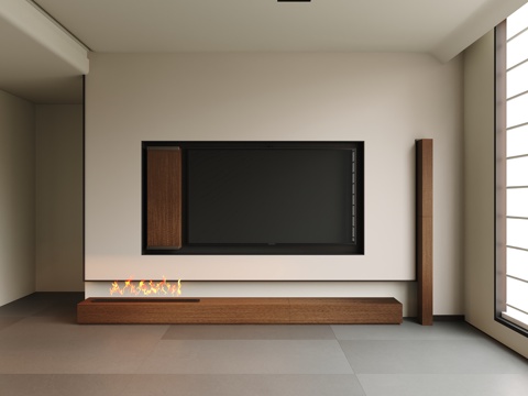 Modern TV Wall Living Room Background Wall Wood Decorative Background Wall Master Bedroom Background Wall Bedroom Back