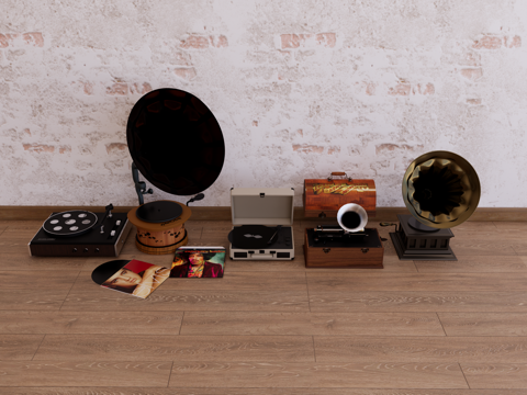 vinyl record player