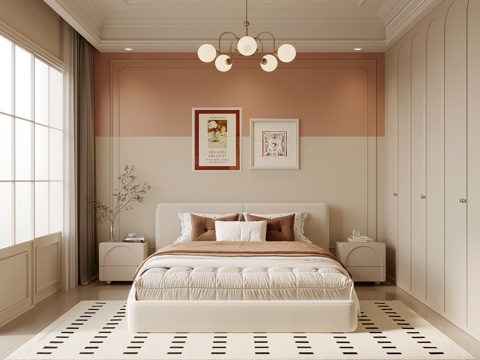 Cream French Style Bedroom