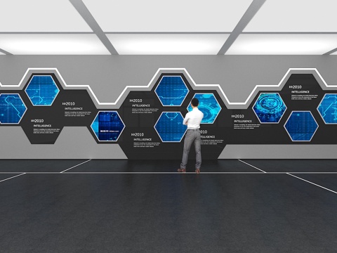 Culture Wall Enterprise Culture Wall Display Wall VR Exhibition Hall Campus Culture Classroom