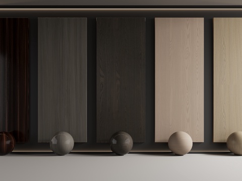 Modern wood grain Panel