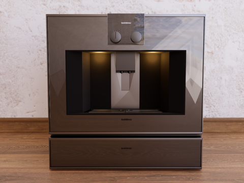 Cagner Gaggenau built-in coffee machine