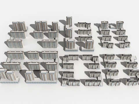 Multi-storey residential residential group residential building