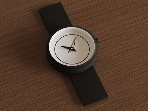 Modern minimalist clock wall clock