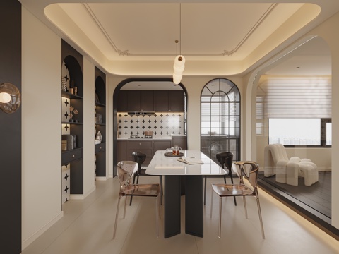 Modern French DiningRoom