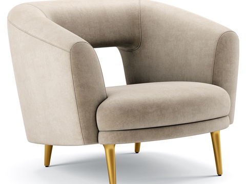 Modern Nordic Millie Armchair