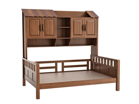 American bookshelf bed