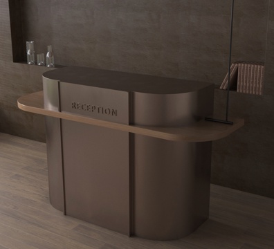 Information desk Reception desk