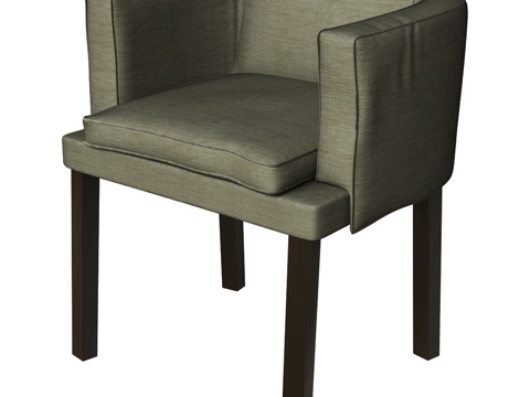 Villevenete Modern Chair Italian Dining Chair Fabric Dining Chair Armchair