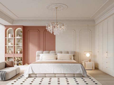 Cream French Style Bedroom