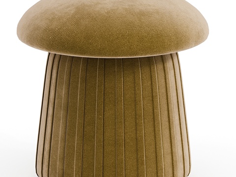 Modern Roberta Fabric Stool