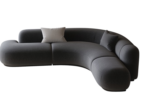 Modern Curved Sofa