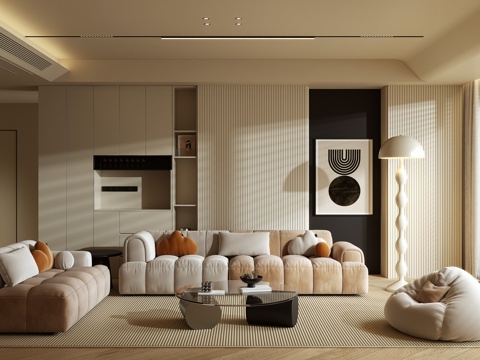 Cream Style living room