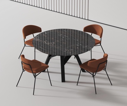 Modern leisure tables and chairs