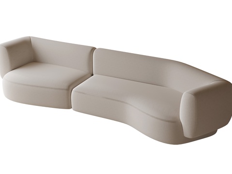 Modern Curved Sofa