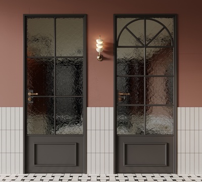 French Kitchen Door Glass Door