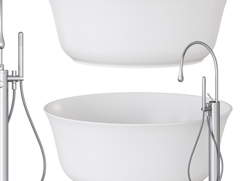 Modern Affordable Luxury Style Round Bathtub