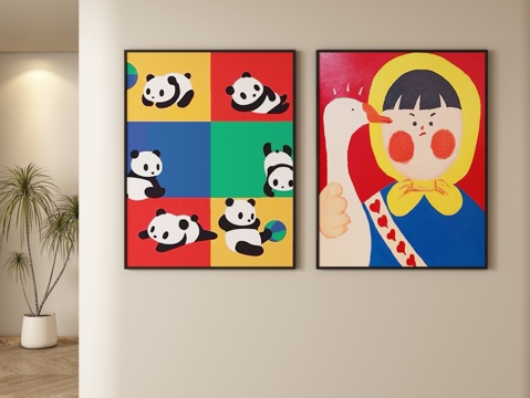 Children's Decorative Painting Hanging Painting