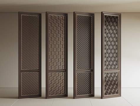 New Chinese-style screen partition