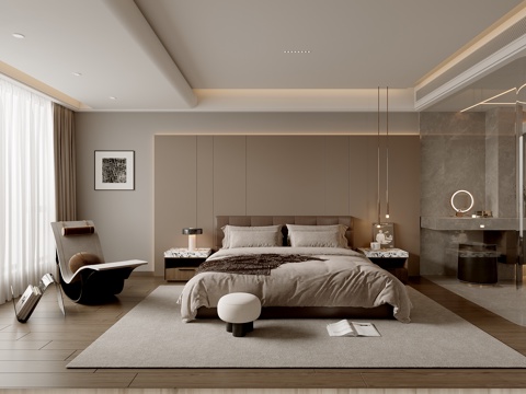 Modern Suite Bedroom