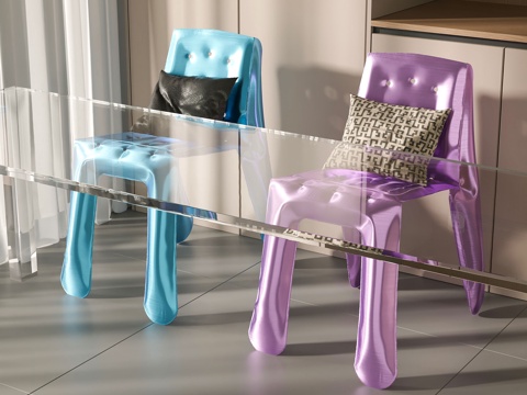 Modern Lounge Chair Cassina Acrylic Sofa Chair Dining Chair