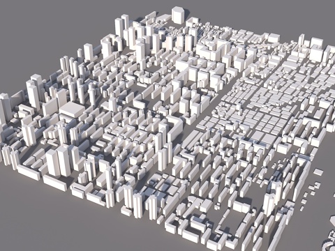 Simple Model Planning Aerial View of Vitreous Architecture Planning Body Block Architecture Modern Simple Model Planning Urban Construction