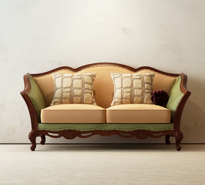 American double sofa