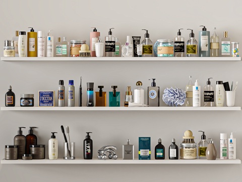 Modern Cosmetics Toiletries