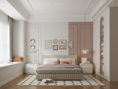 Modern French Bedroom