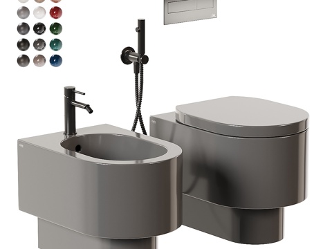 Modern Italian Cielo Toilet